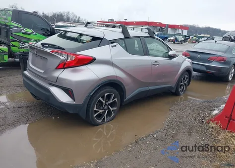 2018 Toyota C-Hr Xle Premium from USA, damaged, VIN JTNKHMBXXJ1011159